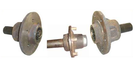 Round half axle manufcturer and Supplier from India , suppling hand cart apre parts world Wide